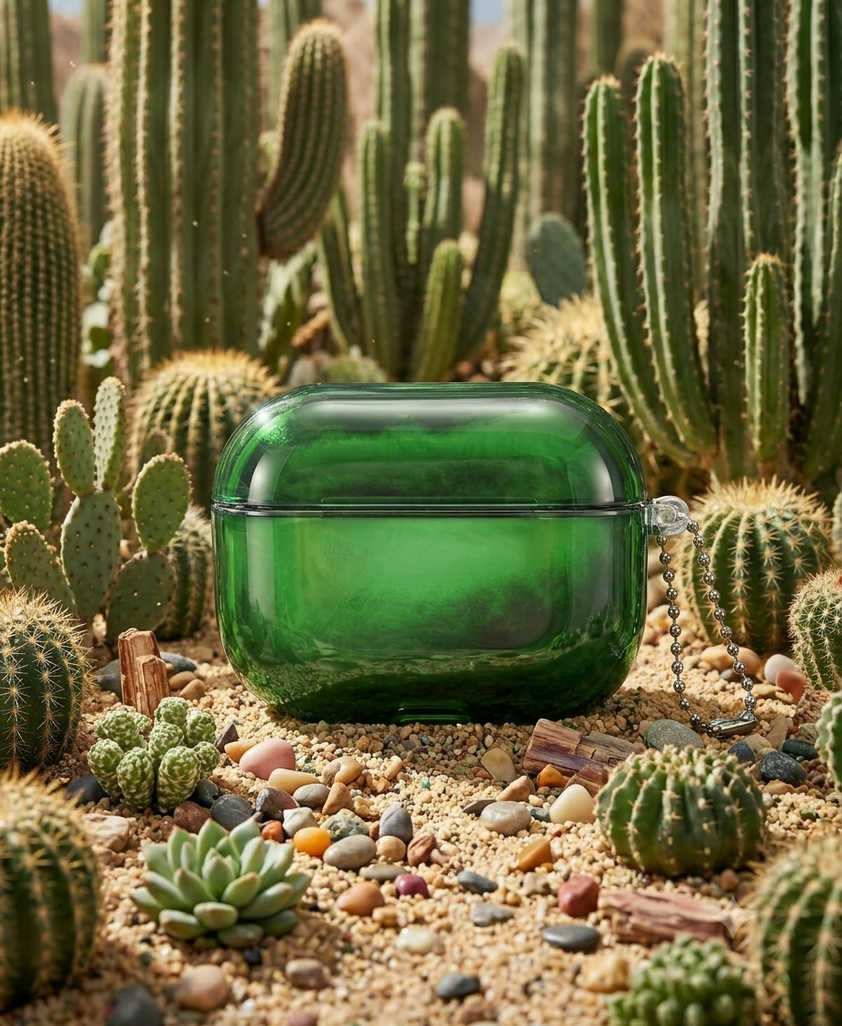 Cactus Glow Sand Case— AirPods Pro 2/ AirPods 4